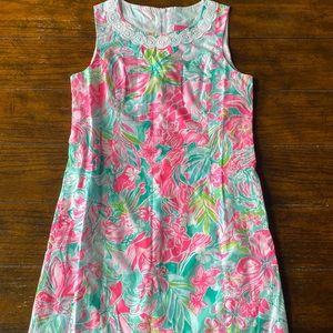 Lilly Pulitzer “hot on the scene” dress. Girls youth size 12. BRAND NEW!